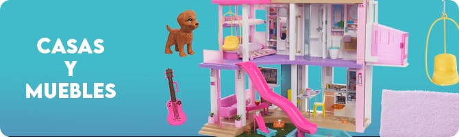 Casas y muebles para Barbie